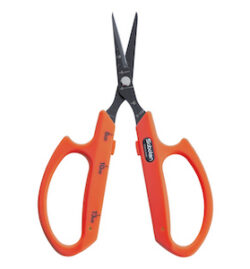 Saboten Fluorine Coated Angled Blade Trimming Scissors Orange